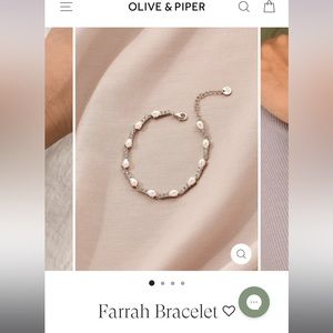 Olive + Piper Pearl Bracelet